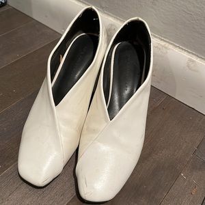 Korean white heels bought from Stylenanda 38/245cm/7.5